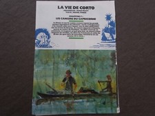 HUGO PRATT - CORTO MALTESE - DESSIN INEDIT - BD - PUBLICITE - ARTICLE PRESSE