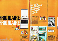 PUBLICITE ADVERTISING 066  1967   Frigidaire  cuisinière lave vaisselle (2p)  ma