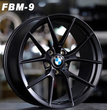 4 jantes neuves 18'' style Pack Sport BMW SERIE 3 / 4 / 5 8X18 9X18 SATIN BLACK