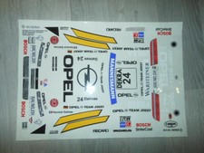planche stickers carrosserie coque rc 1/10 Opel calibra tamiya hpi kyosho corsa