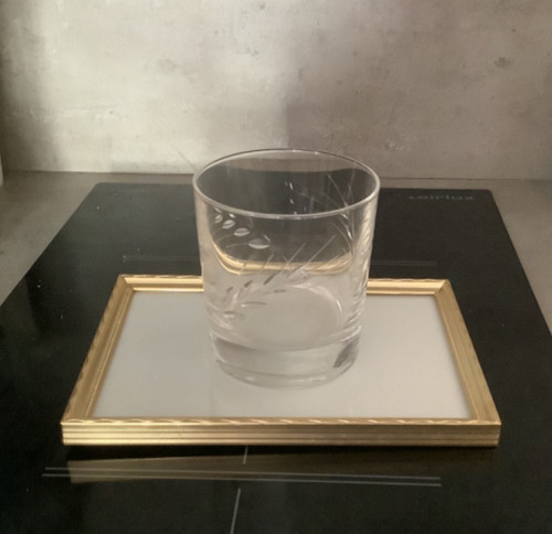 Verre whisky en cristal - à,