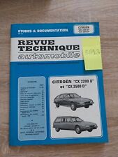 Revue Technique CITROEN CX
