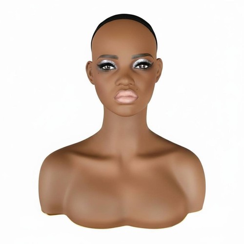 Tête mannequin noire - mannequin,