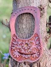 String rosewood flower lyre - 10,