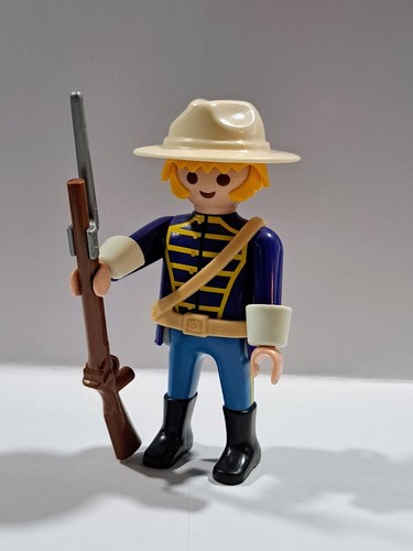 Playmobil soldat union avec - soldat,