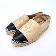 Chanel Espadrilles en cuir 119494