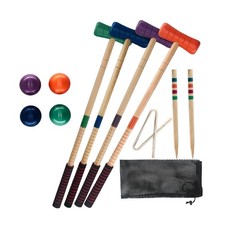 Jeu de croquet pour 4 joueurs