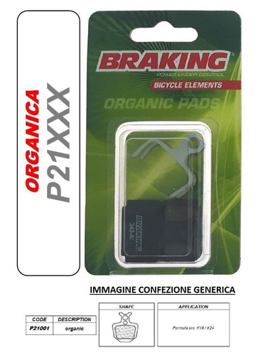 Braking organic brake pads - braking,