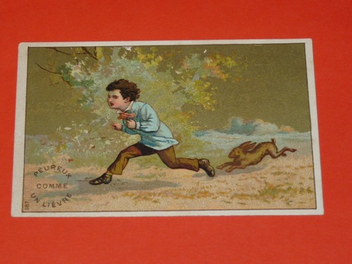 Chromo 1880 1900 mercerie - chromo,