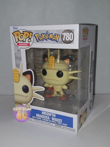 Funko pop miaouss meowth 780 - meowth,