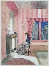 Guy Bardone lithographie sur