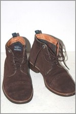 PEPE JEANS LONDON Chaussures lacets Daim Marron Taille 40 BE