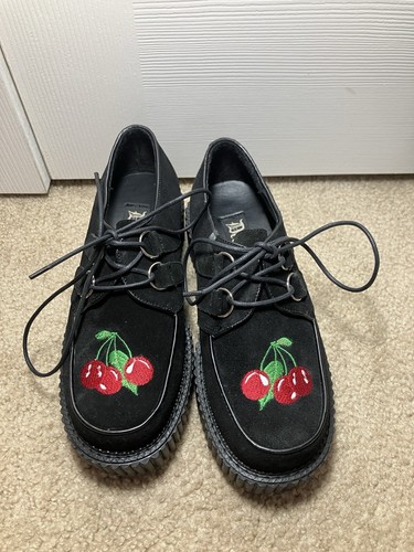 Women size black suede - size,