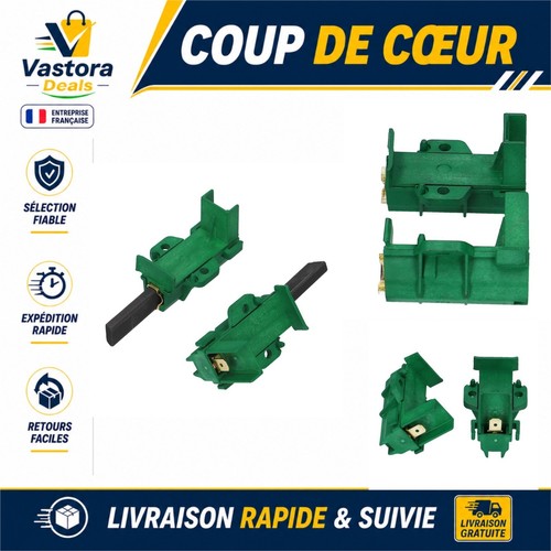 Balais charbon vert - balais,