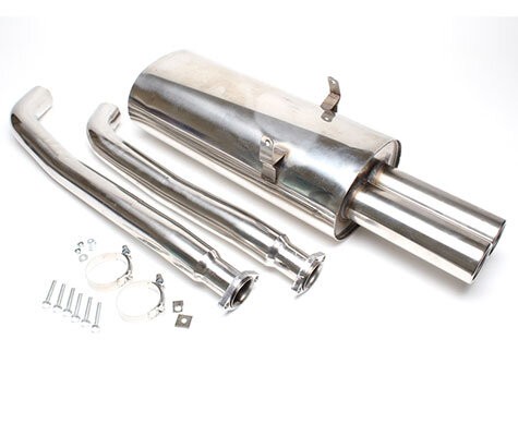 Ligne échappement inox - d'échappement,