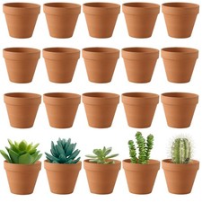 20 Pièces Pots en Terre Cuite