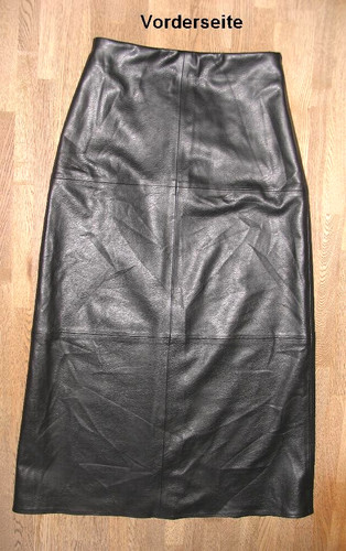 Jupe maxi en cuir - maxi,