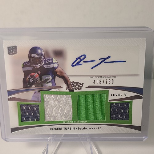 Robert turbin 2012 topps prime - robert,
