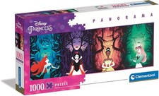 Disney - Puzzle 1000 pièces Panorama Princesses et Villains - Clementoni