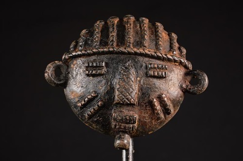 Masque ancien africain dan - masque,
