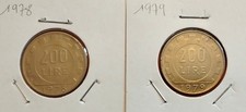 ** ITALIE - 200 Lire 1978-1996