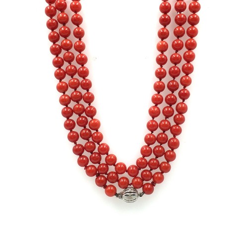 Collier blanc 14 carats - or,