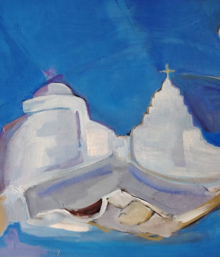 Peinture cubiste un - cubiste, 'un