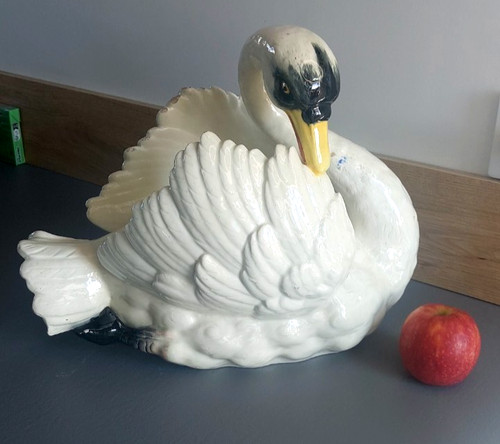 Grand cygne jardiniere - grand,