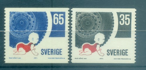 Suède 1971 t n - -, y