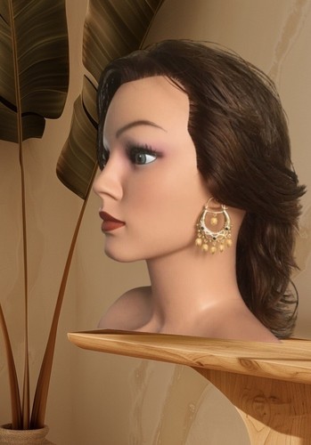 Boucles oreilles savoyarde - ,