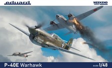 EDUARD P-40E Warhawk Week-end Edition - 1/48 - EDUARD 84207