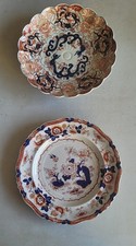 2 Anciennes Assiettes Chinoise Ou Japon En Porcelaine Asie