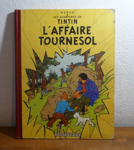 Ancien tintin dos - ancien,