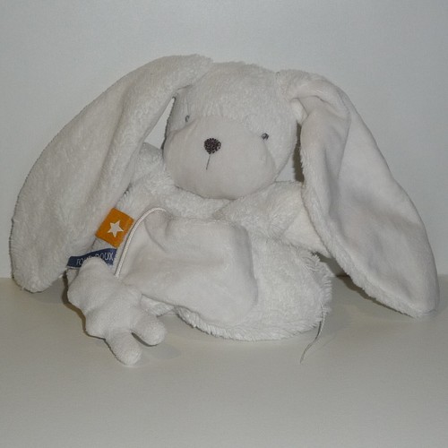 Doudou lapin tape - à,