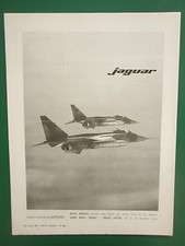 1980-82 PUB SEPECAT DASSAULT BREGUET JAGUAR BRITISH AEROSPACE RAF FRENCH AD