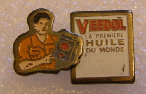 Pin veedol motor - pin's, oil