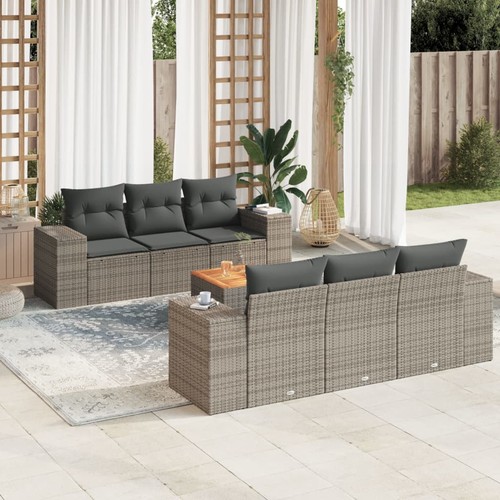Salon jardin avec coussins - de,
