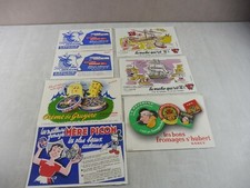 Lot de 7 anciens buvards