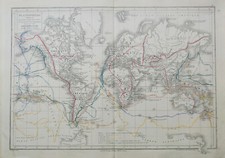 Carte géographique ancienne -