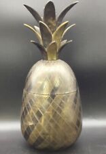 Seau a glaçon, glace, ananas vintage 1970 design maison jansen