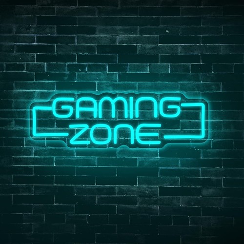 Panneau néon led gaming - led,