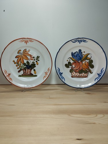 Assiettes plates motif - 2,