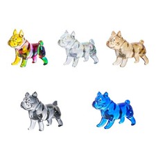 Statue de bouledogue français