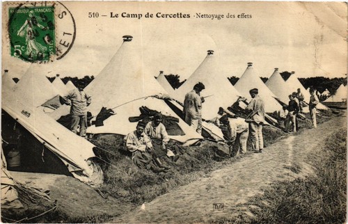 Cpa militaire camp - camp, de