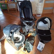 ensemble Landau, cosy, poussette, sac...