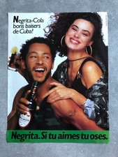 Publicite de presse Rhum NEGRITA BARDINET. Negrita. Si tu aimes tu oses;