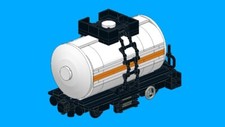 LEGO NOTICE : Instruction montage wagon citerne train custom