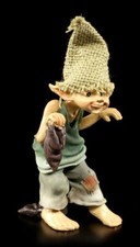 Pixie Kobold Figurine Pieds Nus - Pssssst Troll Nain Déco Fantaisie