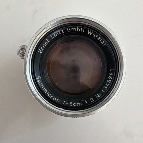 Leica summicron 50mm - summicron, f2