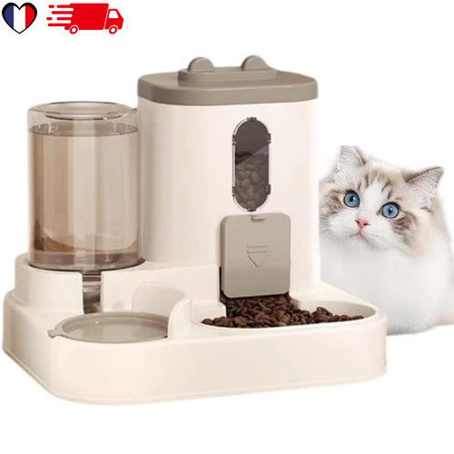 Distributeur eau croquettes - &,